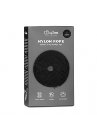 Черная веревка для бондажа Easytoys Bondage Rope - 5 м. - Easy toys - купить с доставкой в Сочи