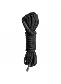Черная веревка для бондажа Easytoys Bondage Rope - 5 м. - Easy toys - купить с доставкой в Сочи