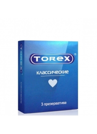 Гладкие презервативы Torex  Классические  - 3 шт. - Torex - купить с доставкой в Сочи