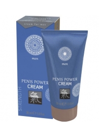Возбуждающий крем для мужчин Penis Power Cream - 30 мл. - Shiatsu - купить с доставкой в Сочи