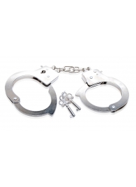 Металлические наручники Beginner s Metal Cuffs - Pipedream - купить с доставкой в Сочи
