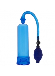 Синяя вакуумная помпа MENZSTUFF PENIS ENLARGER - Dream Toys - в Сочи купить с доставкой
