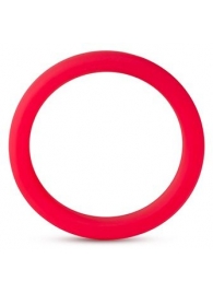 Красное эрекционное кольцо Silicone Go Pro Cock Ring - Blush Novelties - в Сочи купить с доставкой