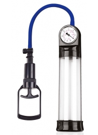 Прозрачная вакуумная помпа Sex Expert с манометром - Sex Expert - в Сочи купить с доставкой
