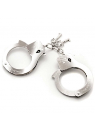 Металлические наручники Metal Handcuffs - Fifty Shades of Grey - купить с доставкой в Сочи