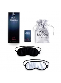 Набор из двух масок на глаза Soft Blindfold Twin Pack - Fifty Shades of Grey - купить с доставкой в Сочи