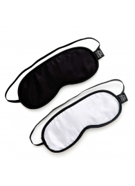 Набор из двух масок на глаза Soft Blindfold Twin Pack - Fifty Shades of Grey - купить с доставкой в Сочи