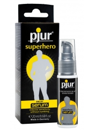 Сыворотка-пролонгатор pjur SUPERHERO Delay Serum - 20 мл. - Pjur - купить с доставкой в Сочи