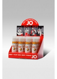 Лубрикант с ароматом персика JO Flavored Peachy Lips - 30 мл. - System JO - купить с доставкой в Сочи