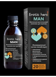 Мужской биогенный концентрат для усиления эрекции Erotic hard Man - 250 мл. - Erotic Hard - купить с доставкой в Сочи