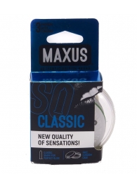 Классические презервативы в пластиковом кейсе MAXUS Classic - 3 шт. - Maxus - купить с доставкой в Сочи