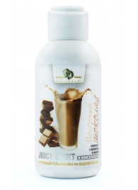 Интимный гель-смазка JUICY FRUIT с ароматом молочного шоколада - 100 мл. - БиоМед - купить с доставкой в Сочи