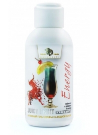 Интимный гель-смазка JUICY FRUIT с ароматом энергетика - 100 мл. - БиоМед - купить с доставкой в Сочи