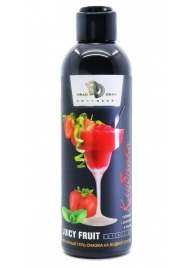 Интимный гель-смазка JUICY FRUIT с ароматом клубники - 200 мл. - БиоМед - купить с доставкой в Сочи