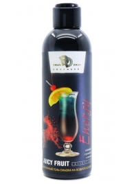 Интимный гель-смазка JUICY FRUIT с ароматом энергетика - 200 мл. - БиоМед - купить с доставкой в Сочи