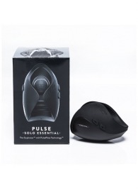 Черный инновационный мужской вибратор PULSE SOLO ESSENTIAL - Hot Octopuss - в Сочи купить с доставкой