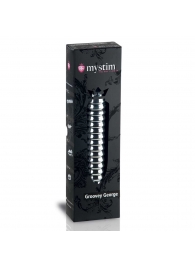 Рельефный фаллос для интенсивного электросекса Groovey George - 20 см. - MyStim - купить с доставкой в Сочи