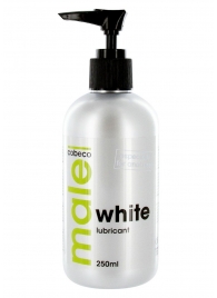Анальная смазка на водной основе MALE Cobeco White Lubricant - 250 мл. - Cobeco - купить с доставкой в Сочи