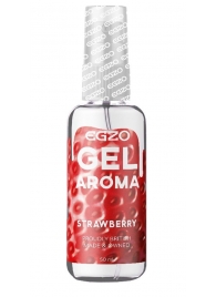 Интимный лубрикант EGZO AROMA с ароматом клубники - 50 мл. - EGZO - купить с доставкой в Сочи