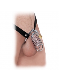 Кольцо верности Extreme Chastity Belt с фиксацией головки - Pipedream - купить с доставкой в Сочи