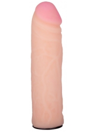 Пояс-трусики с насадкой Glamour Silver - 15,5 см. - LOVETOY (А-Полимер) - купить с доставкой в Сочи