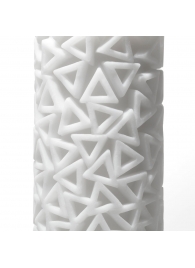 Белый 3D мастурбатор PILE - Tenga - в Сочи купить с доставкой