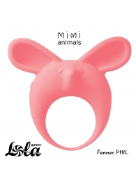 Оранжевое эрекционное кольцо Fennec Phil - Lola Games - в Сочи купить с доставкой