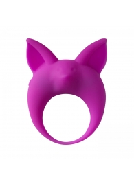Фиолетовое эрекционное кольцо Kitten Kyle - Lola Games - в Сочи купить с доставкой