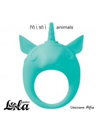 Зеленое эрекционное кольцо Unicorn Alfie - Lola Games - в Сочи купить с доставкой