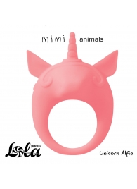 Оранжевое эрекционное кольцо Unicorn Alfie - Lola Games - в Сочи купить с доставкой