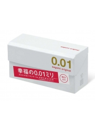 Супер тонкие презервативы Sagami Original 0.01 - 10 шт. - Sagami - купить с доставкой в Сочи