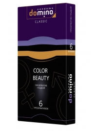Разноцветные презервативы DOMINO Colour Beauty - 6 шт. - Domino - купить с доставкой в Сочи