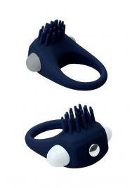 Синее эрекционное виброкольцо STIMU RING - Dream Toys - в Сочи купить с доставкой