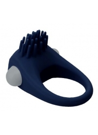 Синее эрекционное виброкольцо STIMU RING - Dream Toys - в Сочи купить с доставкой