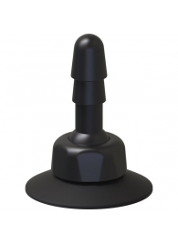 Плаг с присоской для фиксации насадок Deluxe 360° Swivel Suction Cup Plug - Doc Johnson - купить с доставкой в Сочи