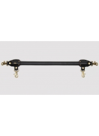 Черная распорка для ног Bound to You Faux Leather Spreader Bar - 50,8 см. - Fifty Shades of Grey - купить с доставкой в Сочи