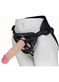 Пояс харнесс BEST UNI strap с 2 сменными насадками - 18,5 и 16 см. - LOVETOY (А-Полимер) - купить с доставкой в Сочи