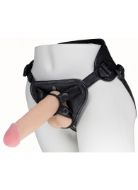 Пояс харнесс BEST UNI strap с 2 насадками - 18 и 22 см. - LOVETOY (А-Полимер) - купить с доставкой в Сочи