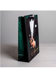 Бумажный пакет «Лучшему!» - 23 х 27 см. - Сима-Ленд - купить с доставкой в Сочи