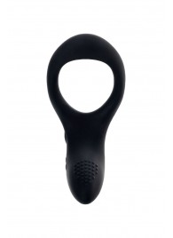 Черное эрекционное кольцо Lovense Diamo - Lovense - в Сочи купить с доставкой