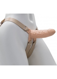 Телесный мужской парапротез MEN STYLE - 15 см. - LOVETOY (А-Полимер) - купить с доставкой в Сочи