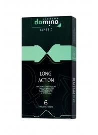 Презервативы с пролонгирующим эффектом DOMINO Classic Long action - 6 шт. - Domino - купить с доставкой в Сочи