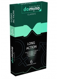 Презервативы с пролонгирующим эффектом DOMINO Classic Long action - 6 шт. - Domino - купить с доставкой в Сочи