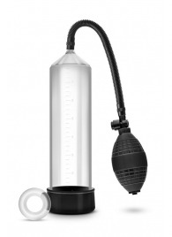 Прозрачная вакуумная помпа VX101 Male Enhancement Pump - Blush Novelties - в Сочи купить с доставкой