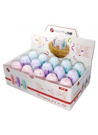 Набор из 15 мини-мастурбаторов Fantastic Egg Hard Boiled - Baile - в Сочи купить с доставкой