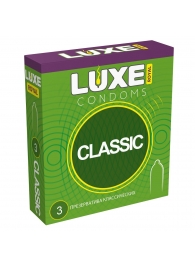 Гладкие презервативы LUXE Royal Classic - 3 шт. - Luxe - купить с доставкой в Сочи