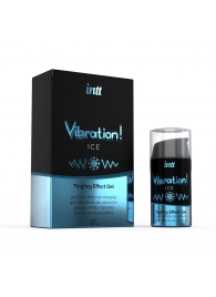 Жидкий интимный гель с эффектом вибрации Vibration! Ice - 15 мл. - INTT - купить с доставкой в Сочи