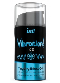Жидкий интимный гель с эффектом вибрации Vibration! Ice - 15 мл. - INTT - купить с доставкой в Сочи