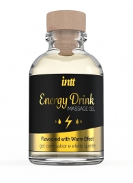 Массажный гель с согревающим эффектом Energy Drink - 30 мл. - INTT - купить с доставкой в Сочи