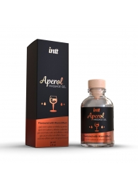 Массажный гель с согревающим эффектом Aperol - 30 мл. - INTT - купить с доставкой в Сочи